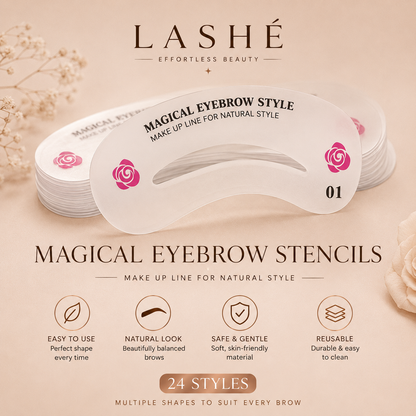 Lashé Brow Sculpt Stencils