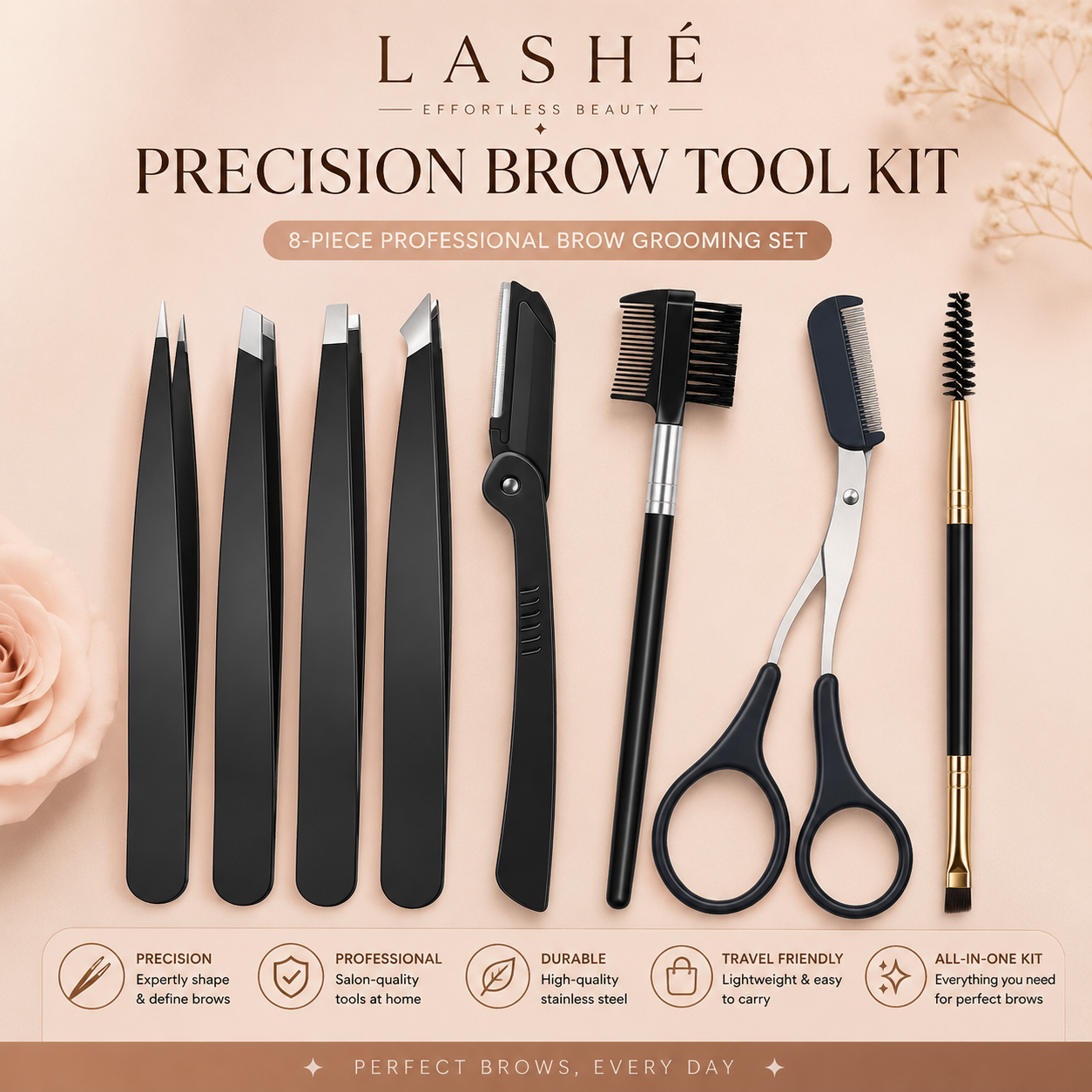 Lashé Precision Brow Tool Kit